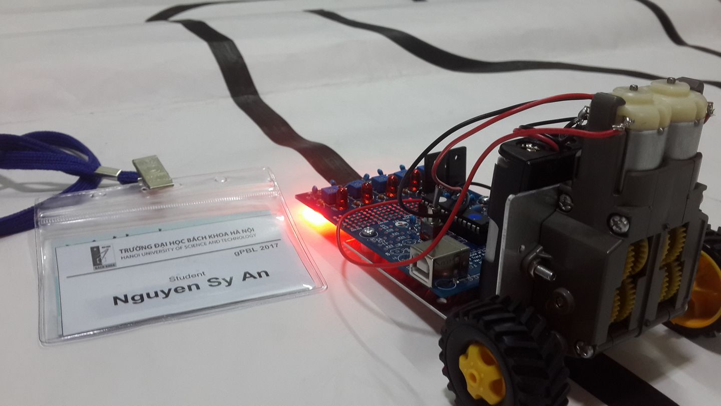 The first robot I ever built from scratch.